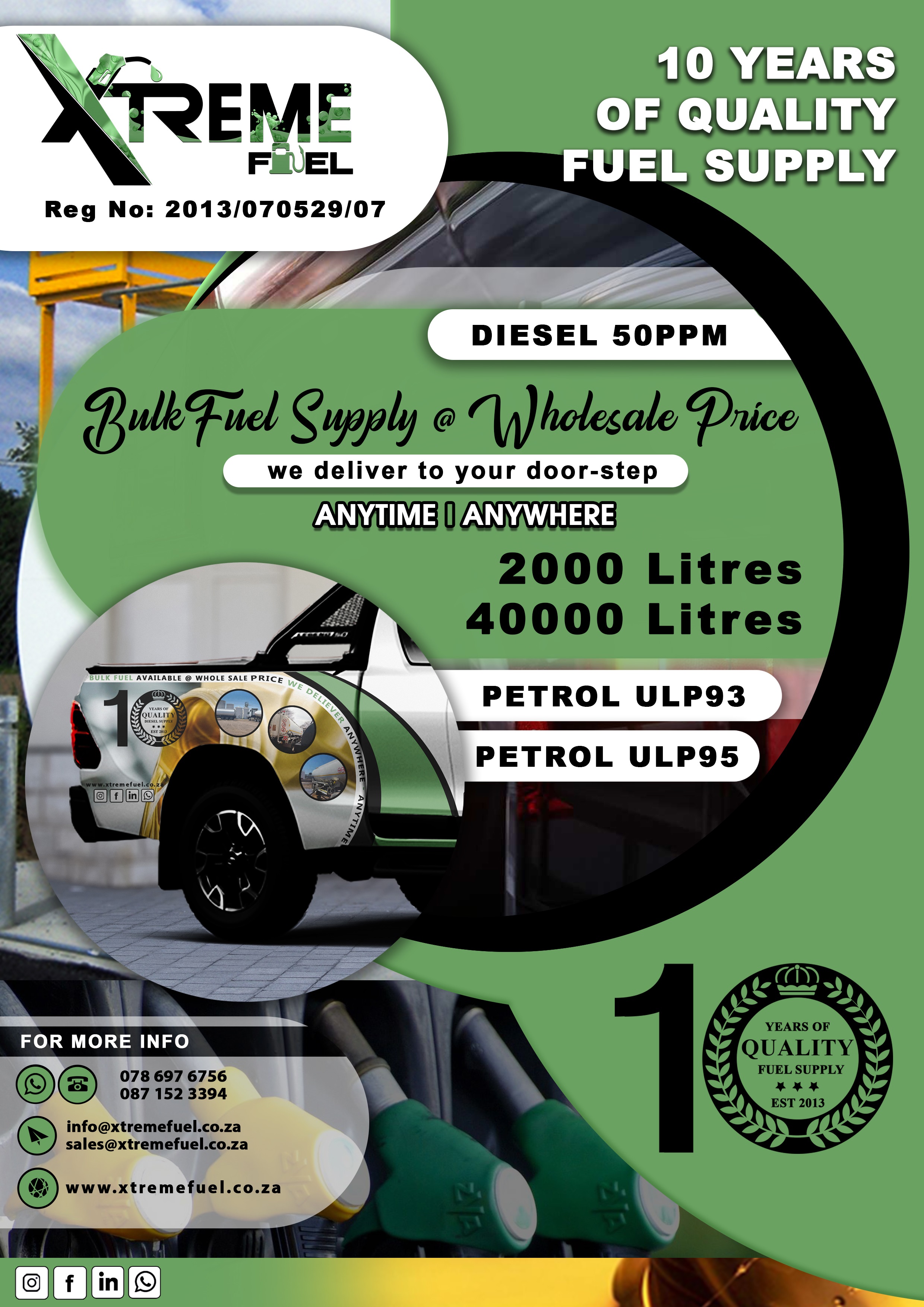 Xtreme Fuel Services Quality Diesel Supply